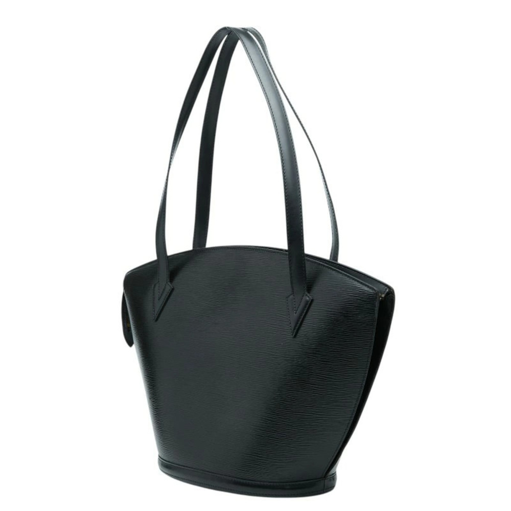 Louis Vuitton Epi Tote Saint Jacques Bag Shopping Shoulder Leather Black Noir